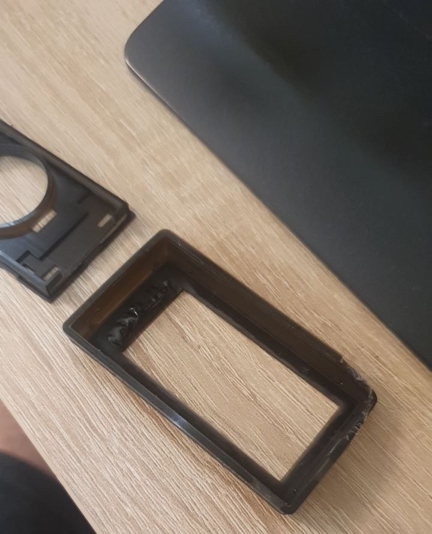 Фото неудачной печати корпуса на 3d принтере